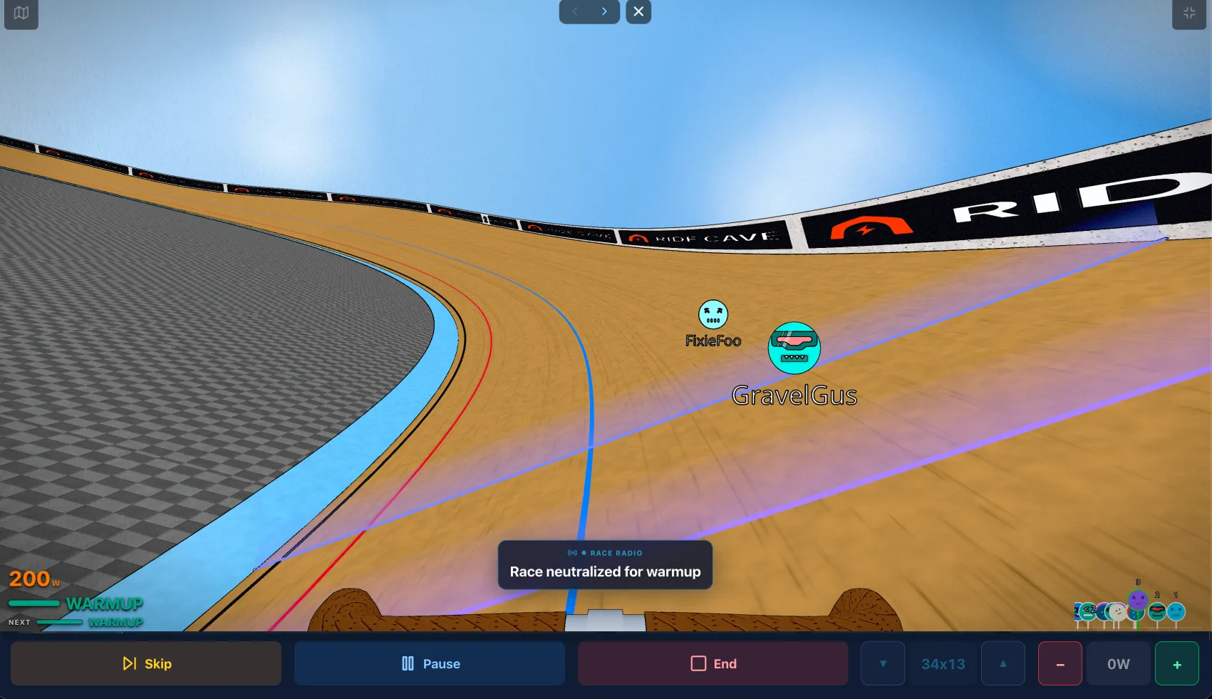 Ride Cave player view 7
